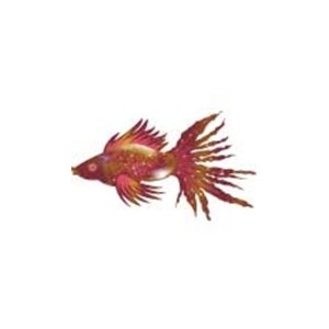 Red & Gold Speckle Fish